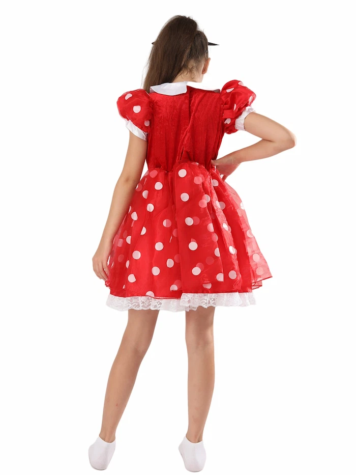 Minnie polka dot skirt5